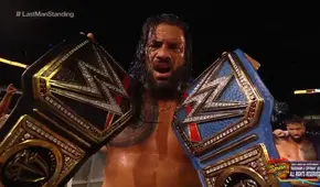 Roman Reigns retiene el Campeonato Universal Indiscutible de la WWE ante Brock Lesnar 