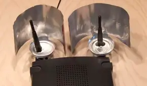 ¿Quieres mejorar la señal del internet? Este truco te permitirá crear una antena casera