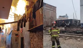 Cercado de Lima: incendio en jirón Pacasmayo deja 4 viviendas afectadas
