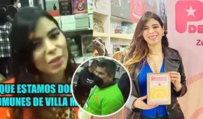 Zully Pinchi encara a “Amor y fuego” y PNP saca al reportero generando caos en la FIL