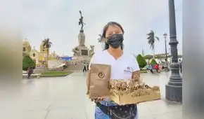 Trujillo: emprendedora ayacuchana promueve el quechua con la venta de chocotejas Trujillo: emprendedora ayacuchana promueve el quechua con la venta de chocotejas