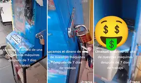 Abre su tragamonedas de bodega luego de 7 días y este arroja gran cantidad de dinero