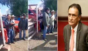 Ciudadanos intentan agredir a excongresista fujimorista Héctor Becerril