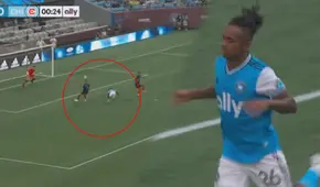 ¡Magia pura! Yordy Reyna anotó el 1-0 de Charlotte FC apenas a los 25 segundos de juego