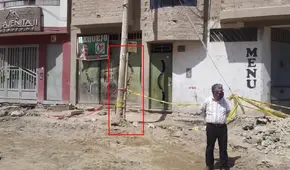 Chiclayo: vecinos de José Leonardo Ortiz denuncian mal estado de postes de luz