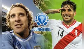El post de la Conmebol sobre Pizarro y Forlán que desató la polémica en redes sociales