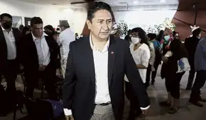 Poder Judicial dispone incautar más de S/ 3 millones a cuentas de Vladimir Cerrón Poder Judicial dispone incautar más de S/ 3 millones a cuentas de Vladimir Cerrón