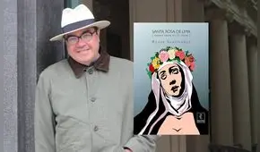  Roger Santiváñez presenta poemario “Santa Rosa de Lima”