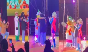 Karina y Timoteo: joven le pide matrimonio a su novia en el circo de la dupla infantil