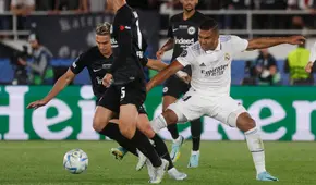 Con tantos de Benzema y Alaba, Real Madrid venció al Frankfurt y se quedó con el título de la Supercopa de Europa