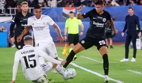 Real Madrid venció 2-0 al Franfkurt y se quedó con la Supercopa de Europa 2022