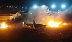 Barras en Argentina queman autos de jugadores de Aldosivi tras derrota con Godoy Cruz