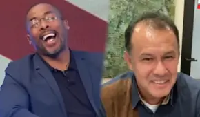 Como en los viejos tiempos: Juan Reynoso le hizo una divertida broma a Percy Olivares 