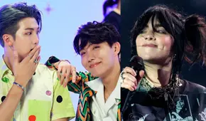 BTS: Namjoon y J-Hope fueron a concierto de Billie Eilish y estos videos muestran su felicidad
