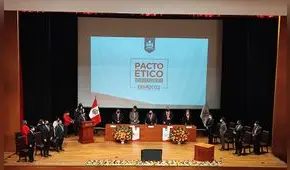 Elecciones 2022: partidos políticos firmaron el Pacto Ético Electoral a excepción de Renovación Popular y Frente Esperanza 