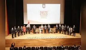 Ausencias, agresiones y cuestionamientos en firma de Pacto Ético Electoral