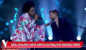 Noel Schajris y Veruska Verdú ponen a bailar en la gran final de “La voz Perú”