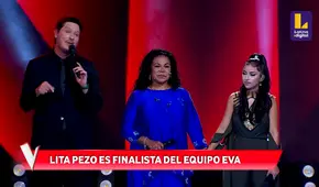 Noel Schajris elogia a Eva Ayllón tras cantar en “La voz”: “Usted merece ganar esta competencia”