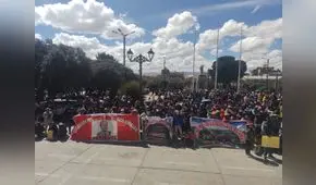 Pobladores de Espinar bloquean el Corredor Minero Sur