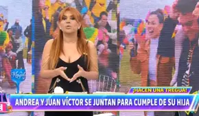 Magaly felicita a Andrea San Martín y Juan Víctor por llevarse mejor: “Me parece aplaudible”