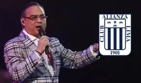 Gilberto Santa Rosa mandó saludos a Alianza Lima en pleno concierto en Estados Unidos