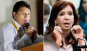 Pedro Castillo expresa su apoyo a Cristina Fernández tras pedido de 12 años de cárcel en su contra Pedro Castillo expresa su apoyo a Cristina Fernández tras pedido de 12 años de cárcel en su contra