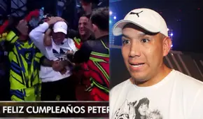 Peter Fajardo está de cumpleaños y recibe efusivo saludo de los ‘guerreros’: “Hoy hay tonazo”