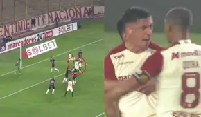 Universitario empata en menos de 5 minutos: Federico Alonso pone el 1-1 tras tiro de esquina