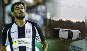 Luis Aguiar le envía un mensaje a los hinchas peruanos tras sufrir un accidente automovilístico