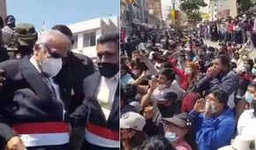 Tacna: grupo de ciudadanos pidió cierre de Congreso tras Procesión de la Bandera