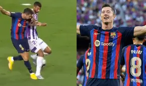 ¡De taquito y golazo! Lewandowski convierte su doblete con Barcelona tras una lujosa jugada