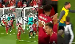 ¡Golazo al último segundo! Carvalho reventó el arco de un ‘latigazo’ y le dio el triunfo al Liverpool