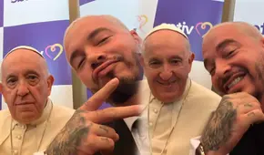 J Balvin tras reunirse con el Papa Francisco: “Lo amo, es el papa más cool que he visto”