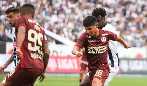 Universitario se quedó con el clásico peruano: venció 2-0 a Alianza Lima en Matute Universitario se quedó con el clásico peruano: venció 2-0 a Alianza Lima en Matute