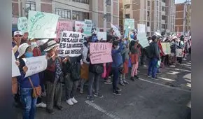 Arequipa: 1.500 familias de asociación esperan 10 años por agua y desagüe