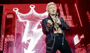 El grito rebelde de Billy Idol estremeció Lima El grito rebelde de Billy Idol estremeció Lima