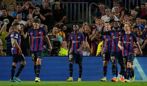Barcelona venció 5-1 a Viktoria Plzen por la primera fecha de la Champions League 2022-23