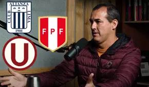 Roberto Silva critica a Alianza y a la ‘U’ por no apoyar a la FPF: “Déjense de romanticismos”