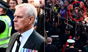 “¡Eres un viejo enfermo!”: insultan al príncipe Andrés durante cortejo fúnebre de la reina Isabel II