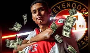 ¡Tendencia al alza! El millonario valor que alcanzó Marcos López tras debutar en el Feyenoord