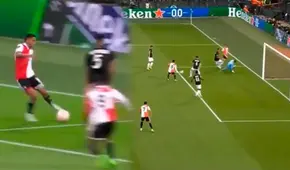 En su debut por Europa League: Marcos López brindó su primera asistencia con el Feyenoord