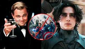 Timothée Chalamet: Leonardo DiCaprio le aconsejó que no haga películas de superhéroes 