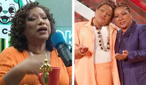 Bartola agradeció a Carlos Álvarez por su imitación y por hacerla conocida por el “sí, mi amor”