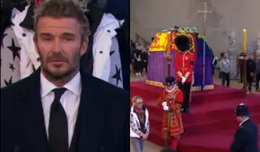 David Beckham hace cola por 12 horas para llegar al ataúd de la reina Isabel II