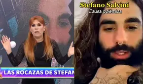 Magaly responde a extraños comentarios de Stefano Salvini: “¿Qué le pasa a este chico?”