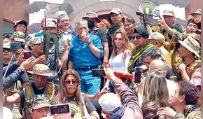 Antauro Humala amenaza fusilar a “los corruptos” y defiende a Edgar Alarcón