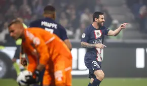 PSG derrotó 1-0 a Lyon por la Ligue 1 con una obra de arte de Lionel Messi