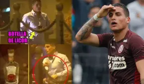 El ‘ampay’ de Alexander Succar: delantero fue captado con alcohol tras bajar de auto