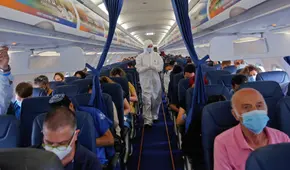 Vuelos: uso de mascarillas ya no será obligatorio en el transporte aéreo