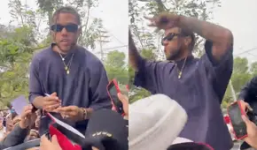 Jhay Cortez tuvo un encuentro con sus fans tras cancelación de su concierto en Perú